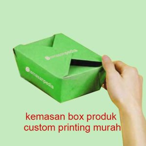 kemasan box produk 
custom printing murah